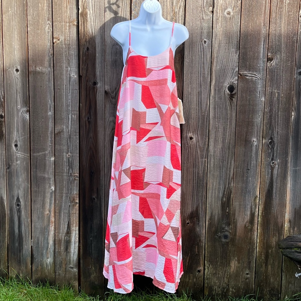 DressVoice your voice maxi geometric dress size small